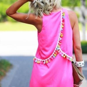 Boutique Fiesta tassel dress